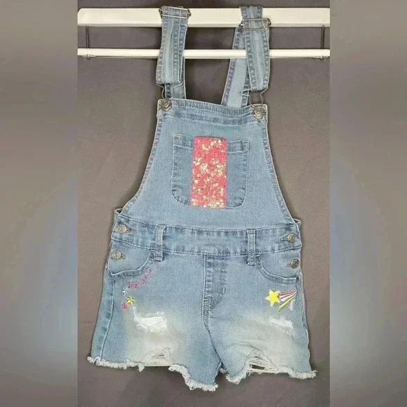 Kids shorts overalls size 6/6X - Picture 1 of 9